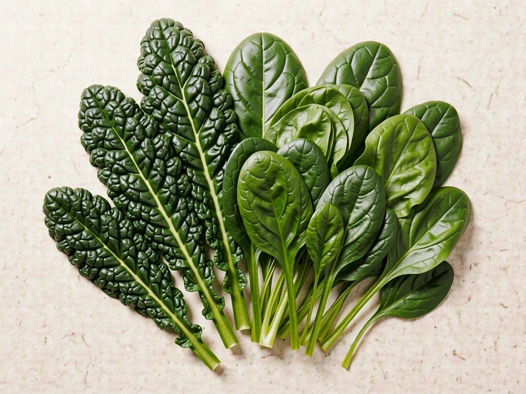 Fresh leafy vegetables